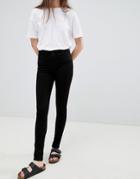 Waven Asa Mid Rise Skinny Jeans-black