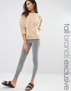 One Day Tall Glittery Legging - Silver