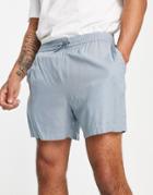 New Look Pull On Shorts In Blue - Part Of A Set-blues