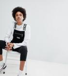 Fila Overall With Chest Pocket And Logo Straps - Black