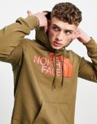 The North Face Half Dome Hoodie In Khaki-green