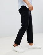 Farah Elm Hopsack Pants In Black - Black