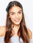Kat & George Hair Crown With Heart Beads And Chain