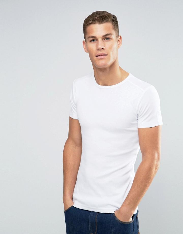 Esprit Slim Fit T-shirt - White