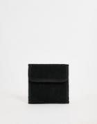 Asos Design Cord Wallet In Black