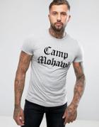 Diesel T-diego-qg Camp Mowhawk T-shirt - Gray