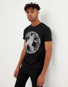 Jack & Jones Core T-shirt With Rubberised Graphic - Black