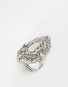 Child Of Wild Vamped Ring - Silver