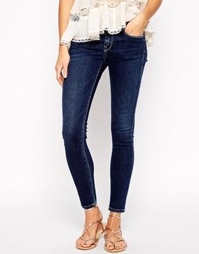 Pepe Jeans Soho Skinny Jeans - Mid Blue