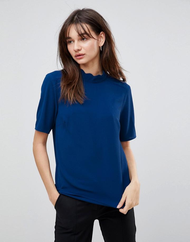 Y.a.s Sanchini Boxy Top - Blue