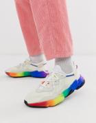 Adidas Originals Ozweego Sneakers In Multi Pride