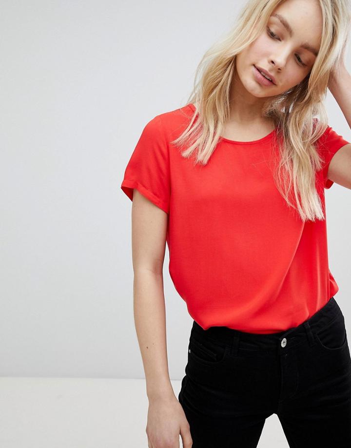 Only Short Sleeve Tee - Red