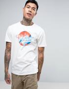 Volcom Electrode Bsc Logo T-shirt In White - White