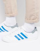 Adidas Originals Hamburg Sneakers In White Bb2779 - White