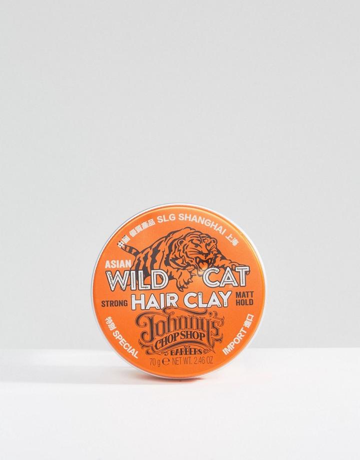Johnny's Chop Shop Hair Clay In Strong Matt - Multi