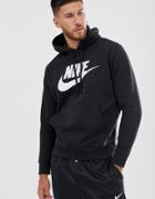 Nike Logo Hoodie In Black