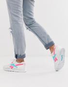 Reebok Rapide Sneakers In Pink And Blue