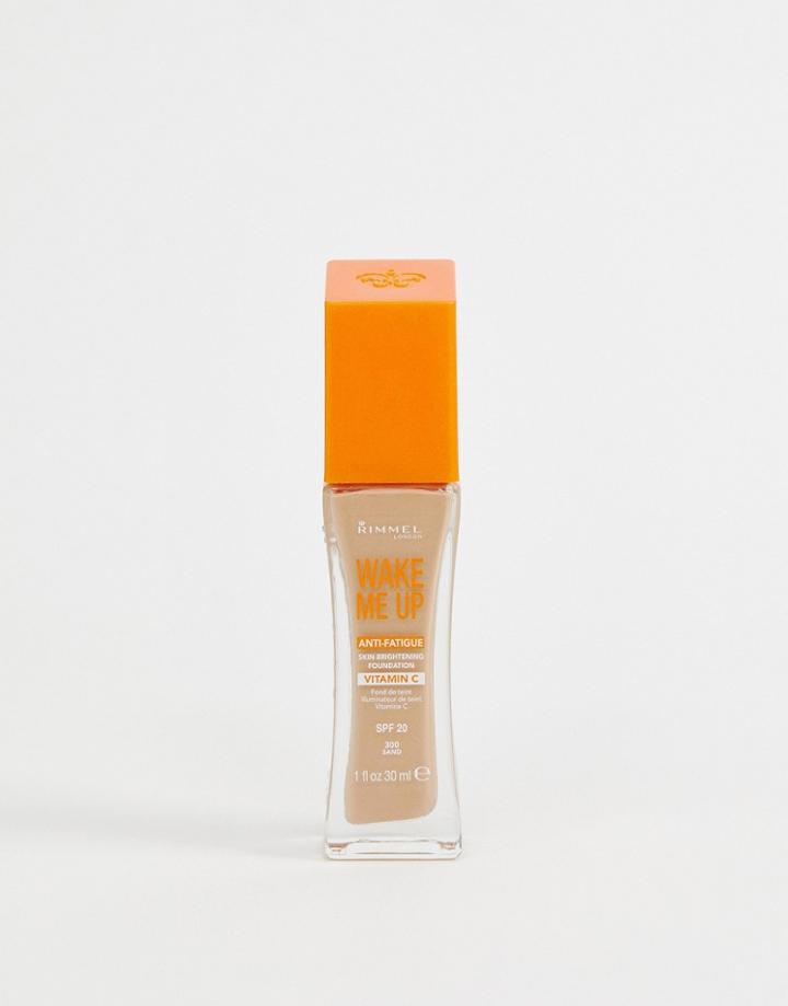 Rimmel Wake Me Up Liquid Foundation 30ml - Tan