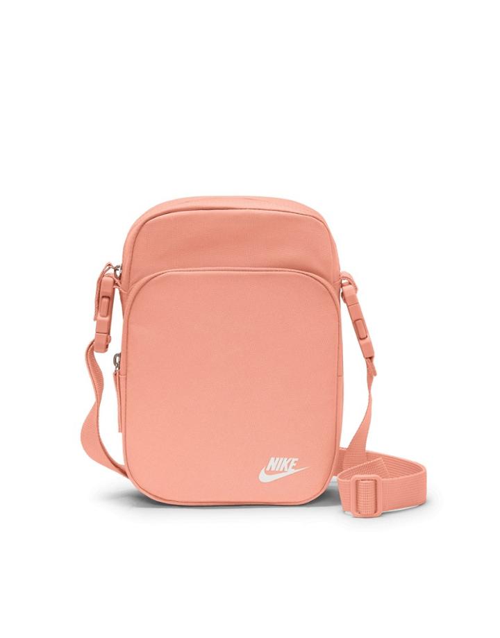 Nike Heritage Cross Body Bag In Pink