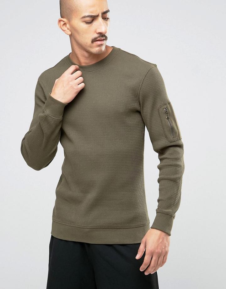 Weekday Cody Sweater - Green