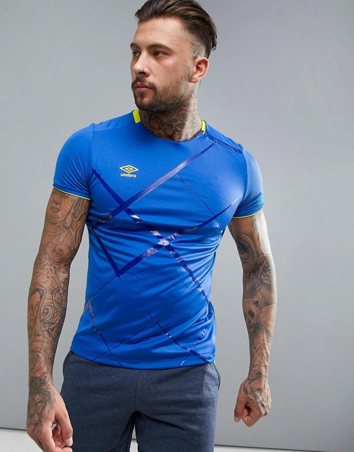 Umbro Ux Training Top In Blue - Blue