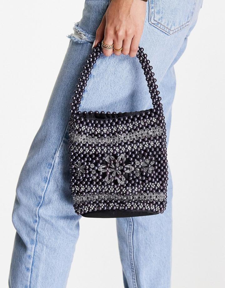 Skinnydip Petrol Presley Tote Bag In Black