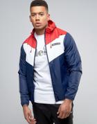 Ellesse Lightweight Jacket With Panelling - Navy