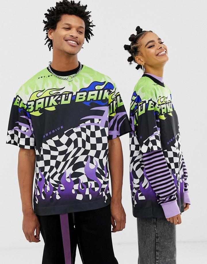 Collusion X Motocross Unisex T-shirt - Multi