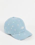 The North Face Washed Norm Denim Cap In Blue-blues