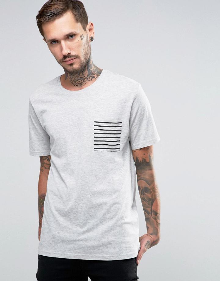 Troy Pocket T-shirts - Gray