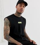 Puma Sleeveless T-shirt In Black Exclusive At Asos - Black