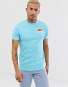 Ellesse Cuba T-shirt With Back Print In Blue - Blue