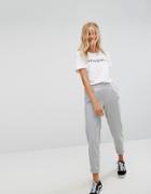 Bershka 'influencer' Tee - White