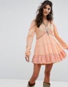Rahicali Lotus Dream Dress - Orange