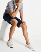 Only & Sons Chino Shorts In Navy