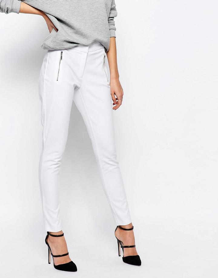 Y.a.s Leno Pant - Bright White