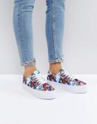 Asos X The Emoji Movie Lace Up Sneakers - Multi