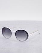 Marc Jacobs 451/s Round Lens Sunglasses-white