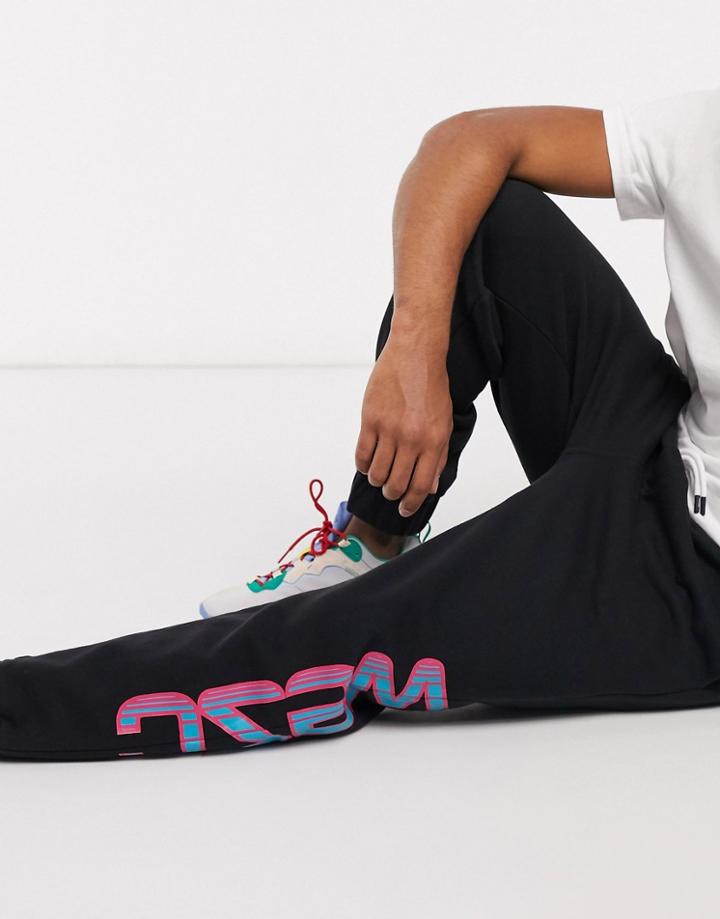 Wesc Speed Logo Sweatpants-black
