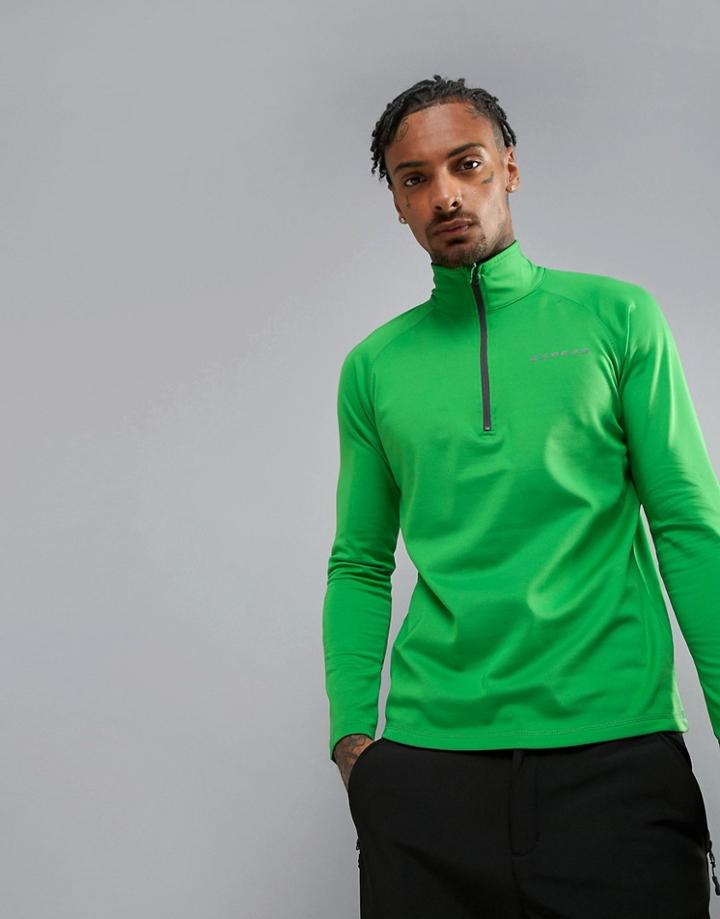 Dare 2b Mid Layer Stretch Top - Green