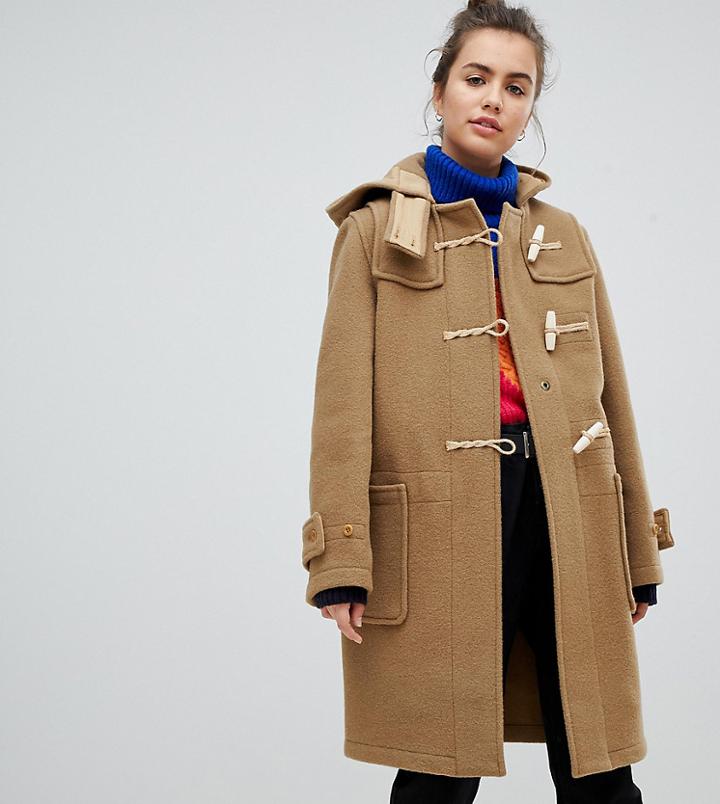 Gloverall Exclusive Heavyweight Monty Duffle Coat - Brown