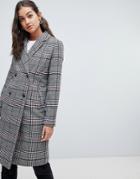 Only Check Coat - Multi