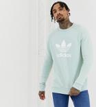 Adidas Originals Trefoil Sweater - Green