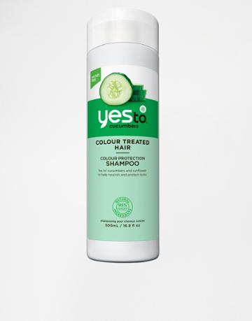 Yes To Cucumbers Color Care Shampoo 500ml - Cucumbers