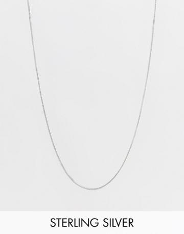 Bloom And Bay Sterling Silver 42 Cm Chain Necklace