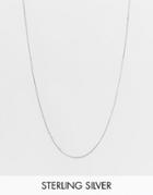 Bloom And Bay Sterling Silver 42 Cm Chain Necklace