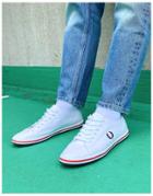 Fred Perry B7259 Kingston Twill Sneakers In White