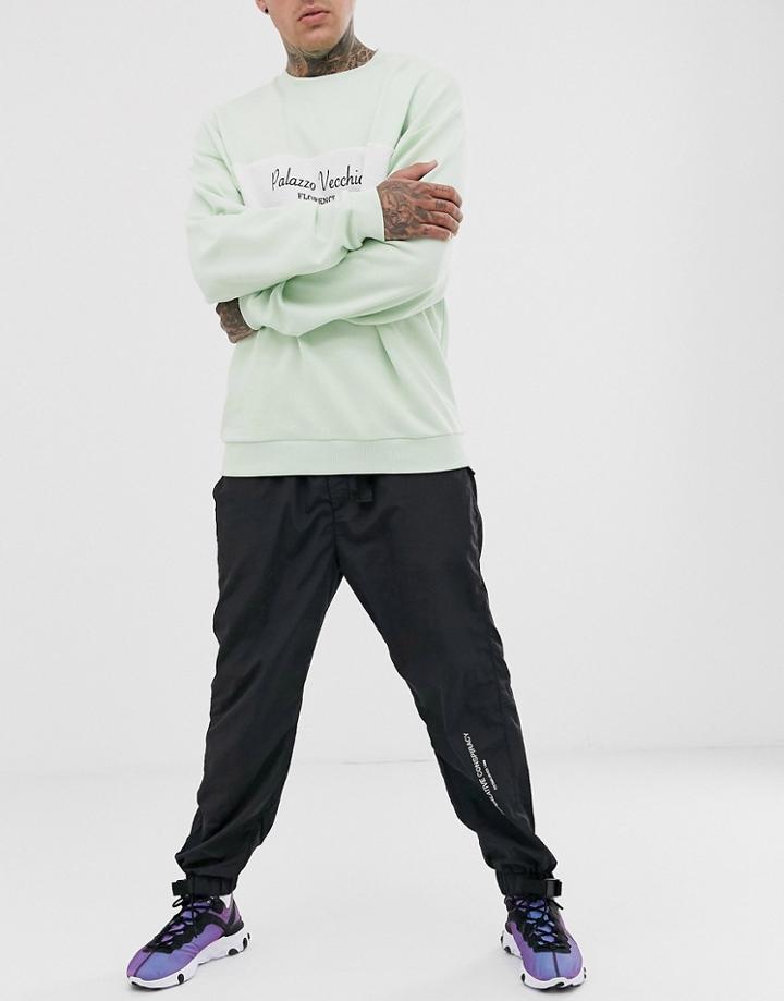 Wesc Wind Sweatpants-black