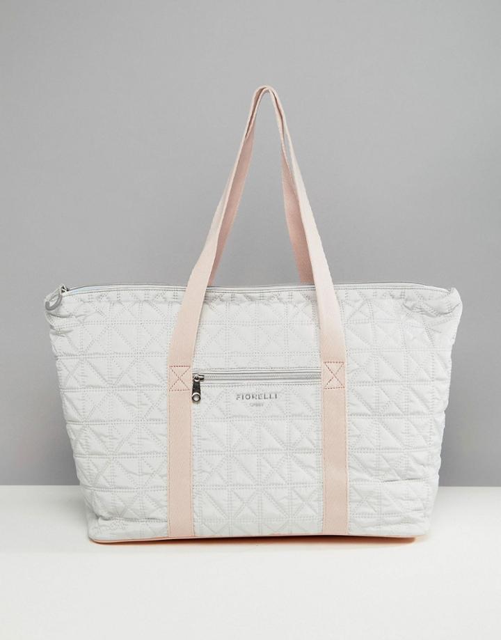 Fiorelli Sport Fierce Padded Carryall In Gray - Gray