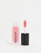 Revolution Matte Bomb Lipstick - Coral Cheer-orange